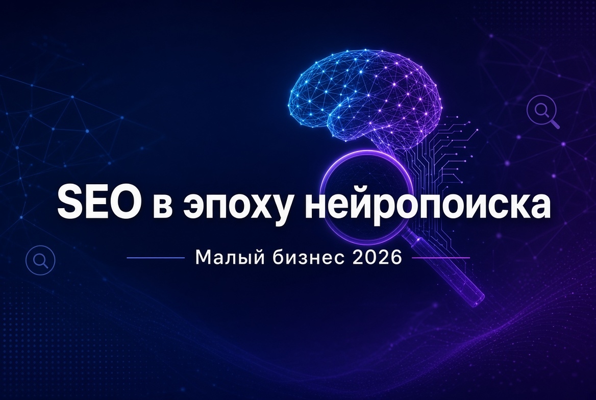 SEO в эпоху нейропоиска: что нужно сайту малого бизнеса в 2026 году